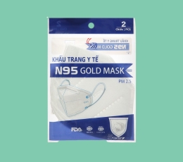 Bao Bì Khẩu Trang Y Tế N95 Gold Mask