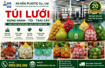 Bán sỉ túi lưới đựng hành, tỏi, trái cây Tây Ninh