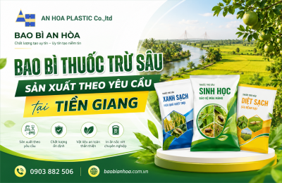 Bao bì thuốc trừ sâu sản xuất theo yêu cầu tại Tiền Giang