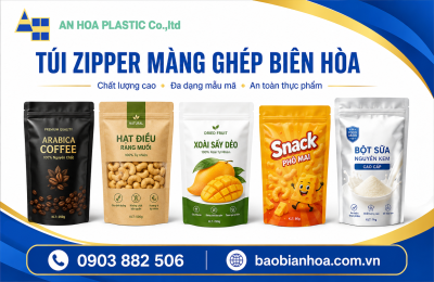Túi zipper màng ghép Biên Hòa