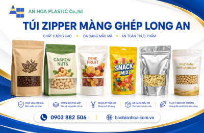 Túi zipper màng ghép Long An