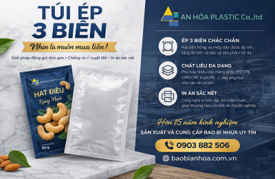 Xưởng sản xuất túi 3 biên Long An