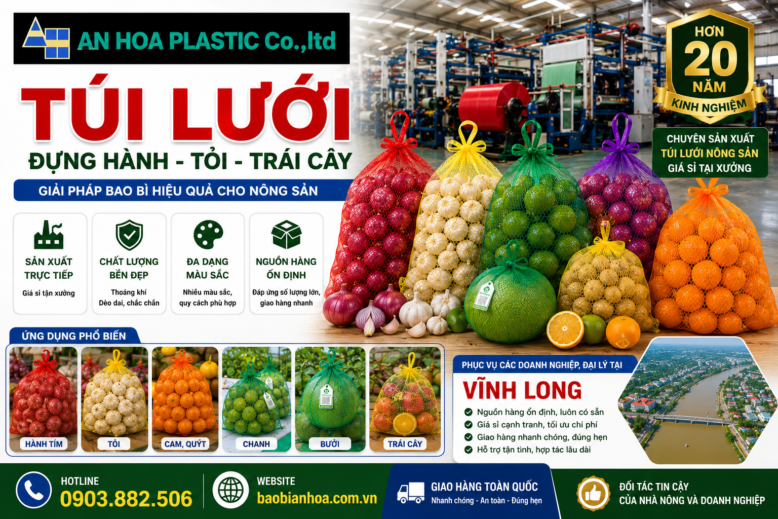 CÔNG TY TNHH SẢN XUẤT - THƯƠNG MẠI - XUẤT NHẬP KHẨU AN HÒA