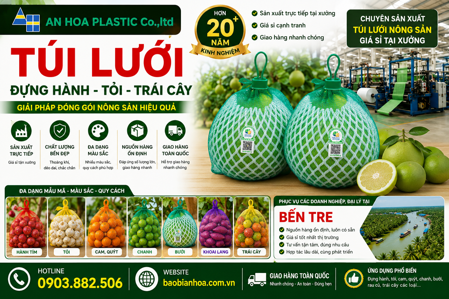 CÔNG TY TNHH SẢN XUẤT - THƯƠNG MẠI - XUẤT NHẬP KHẨU AN HÒA